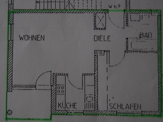 2 - Zimmerwhg. parallel zur Salinenpromenade