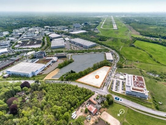 NORDPORT - Gewerbegrundstück in prominenter Lage am Hamburg Airport, Fläche 6 im B 245