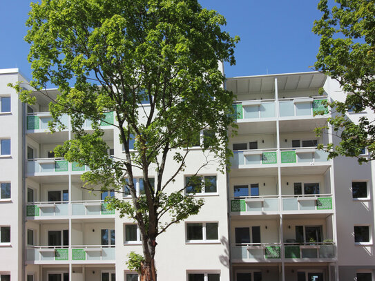 2-Raumwohnung mit Dusche, Aufzug und Balkon