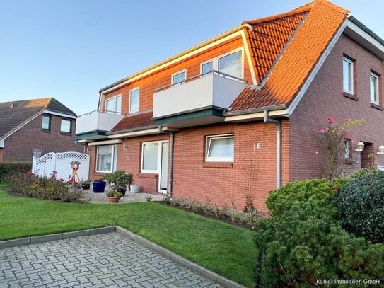 "Rentner aufgepasst" Gemütliche 2-Zimmer-Wohnung unweit der Familienlagune in Büsum zu vermieten