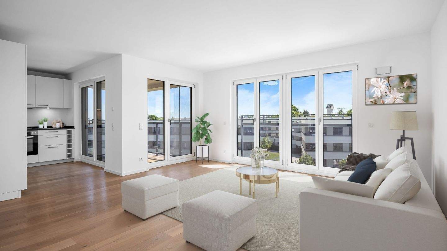 ROGERS: Familientraum für Eltern mit Kleinkindern: Dachgeschosswohnung mit Top-Energiewerten