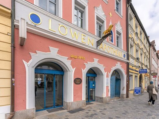 *Historische Gewerbefläche mitten am Straubinger Stadtplatz*