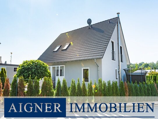 AIGNER - Schönes und energieeffizientes Einfamilienhaus mit großem Garten in Hilgertshausen!