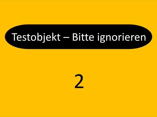 Dieses Objekt is TEST