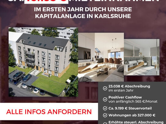 Wohnungen & Penthouses 50 bis 105m² Wfl. für Eigennutzer & Kapitalanleger plus Sonder-AfA 5% QNG