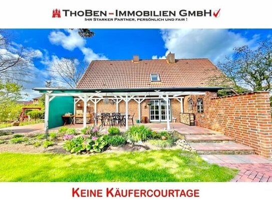 "OASE" IN LÄNDLICHER IDYLLE BEI HAMBURG !!! 1897 m² GRUNDSTÜCK INKLUSIVE !!!