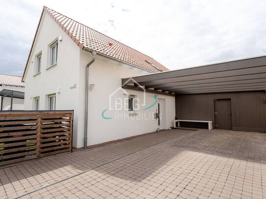 Familienfreundliches effizientes Einfamilienhaus mit viel Platz und tollem Garten