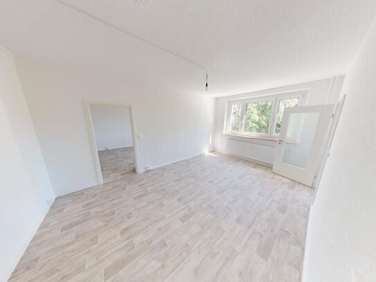 Modernisierte 2-Raum-Wohnung mit Balkon