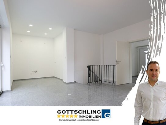 Kernsanierte Hofwohnung über 2 Ebeneren - große Terrasse, WE10 EG links // Bismarckhaus