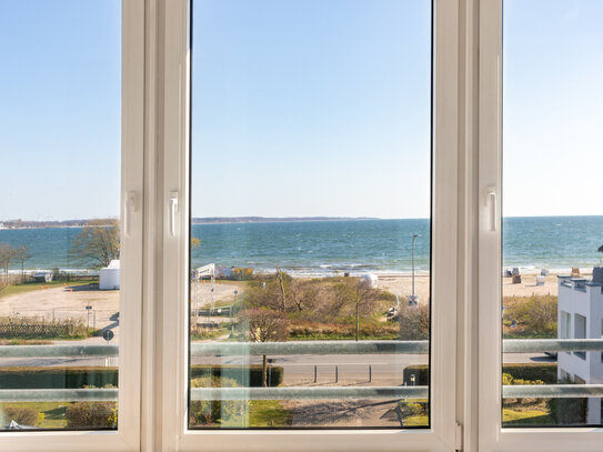 Großzügige Wohnung in Stadtnähe mit Ostseeblick