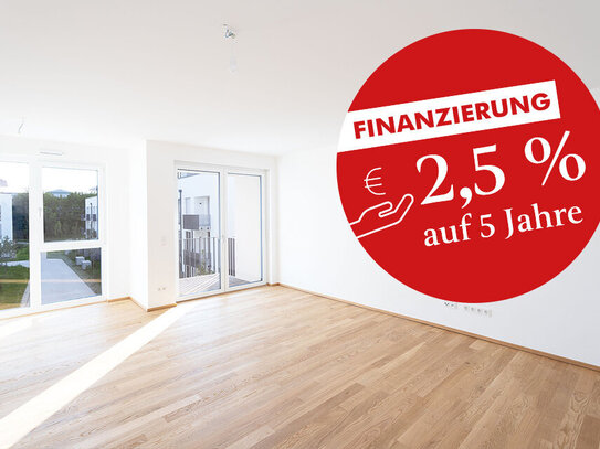 2-Zimmer-Wohnung mit großräumigem Wohnbereich und geräumigem Balkon