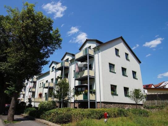 Barrierefreie 2-Raumwohnung mit Balkon im Dachgeschoss