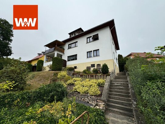 Dachgeschosswohnung mit Panoramablick in bester Rudolstädter Lage