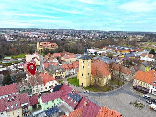 Wohn- und Geschäftshaus in der Altstadt von Jessen - ca. 30 m vom Marktplatz entfernt