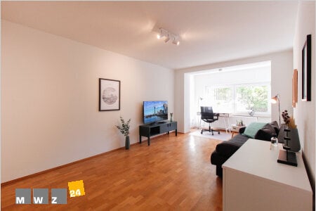 Komplett Möbliert/Furnished Accommodation in: Heerdt. Sanierte Souterrain Wohnung mit großer