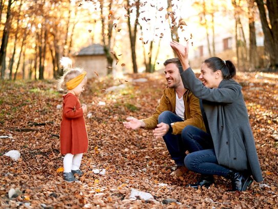 Zwei Wohnträume, ein Fundament...Unser Zweifamilenhaus Herbstzauber 4