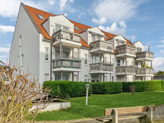 Vermietete 3-Raum-Wohnung mit Terrasse und Tiefgaragen-Stellplatz, Hansa-Park in Magdeburg-Sudenburg