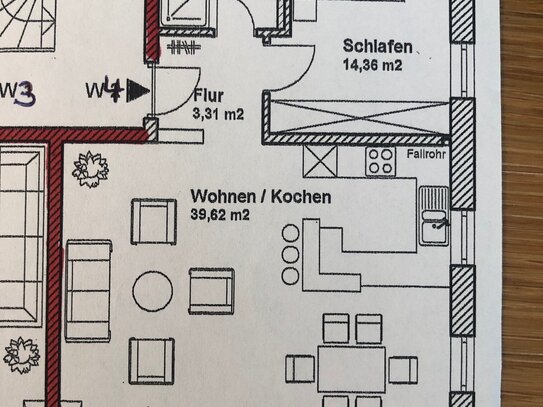 2 Zimmer Wohnung in Geisenfeld - gute Lage