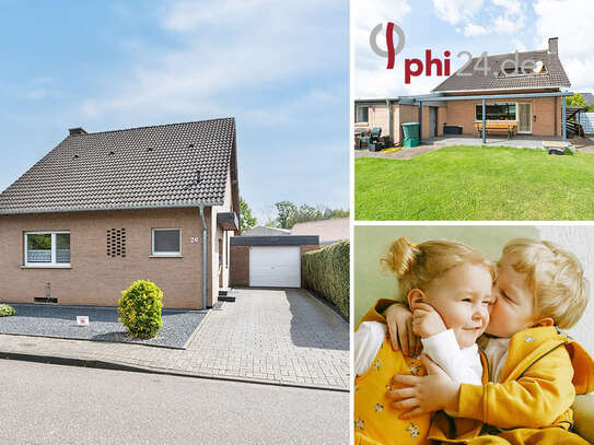 PHI AACHEN - Freistehendes Wohlfühlhaus mit sonnigem Garten und Garage in Geilenkirchen!