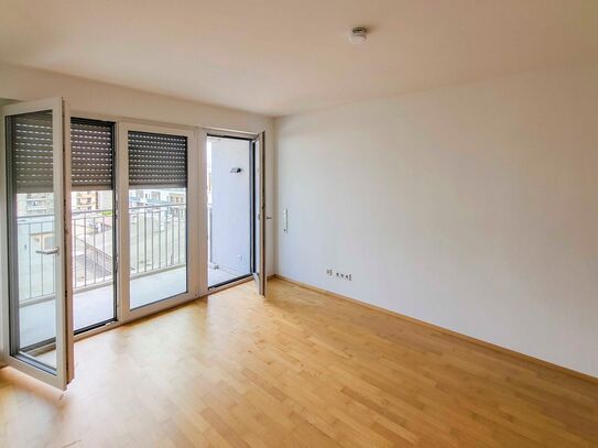 Neuwertig und vermietet: Moderne 2-Zi.-ETW mit Balkon im beliebtem Gallusviertel