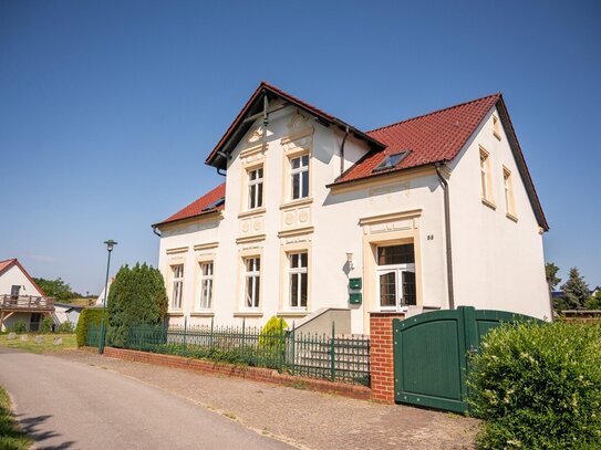 Historisches Kapitänshaus mit Wasserblick