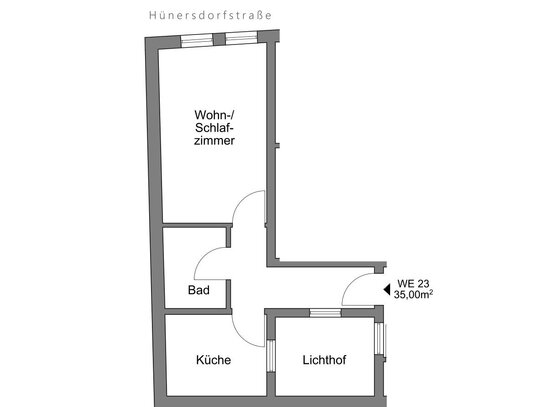 Neujahrsangebot!!! Tolle 1-Raum Wohnung im Herzen Gothas zu vermieten!