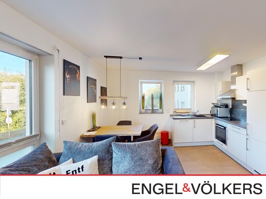 Investitionsmöglichkeit - Moderne 2-Zimmer-Wohnung mit zwei PKW-Stellplätzen