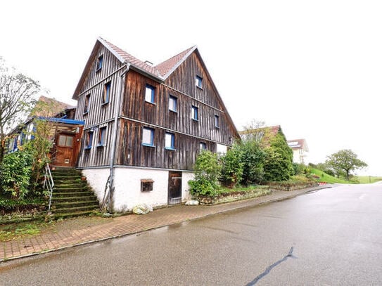 Charmantes Schäferhaus mit Werkstatt und Garten in idyllischer Lage in Ermershausen