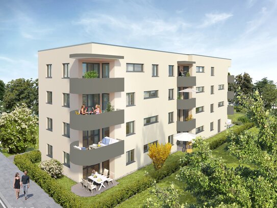 Gemütliche 2-Zimmer-Wohnung mit platzsparender Küchennische und Süd-West-Balkon