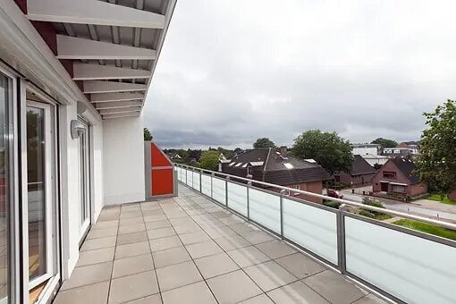 2-Zimmer Penthouse mit großer Westterrasse