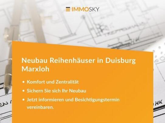 Ihr neues Zuhause: Bau von drei modernen Reihenhäusern!