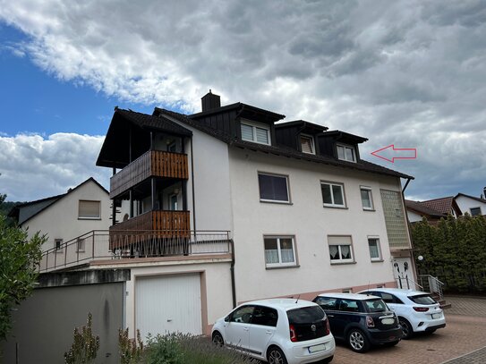 Dachgeschosswohnung mit traumhaften Blick