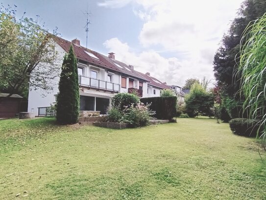 Langfristig zu mieten!!! Modernisiertes Reihen-Endhaus mit grossem Garten