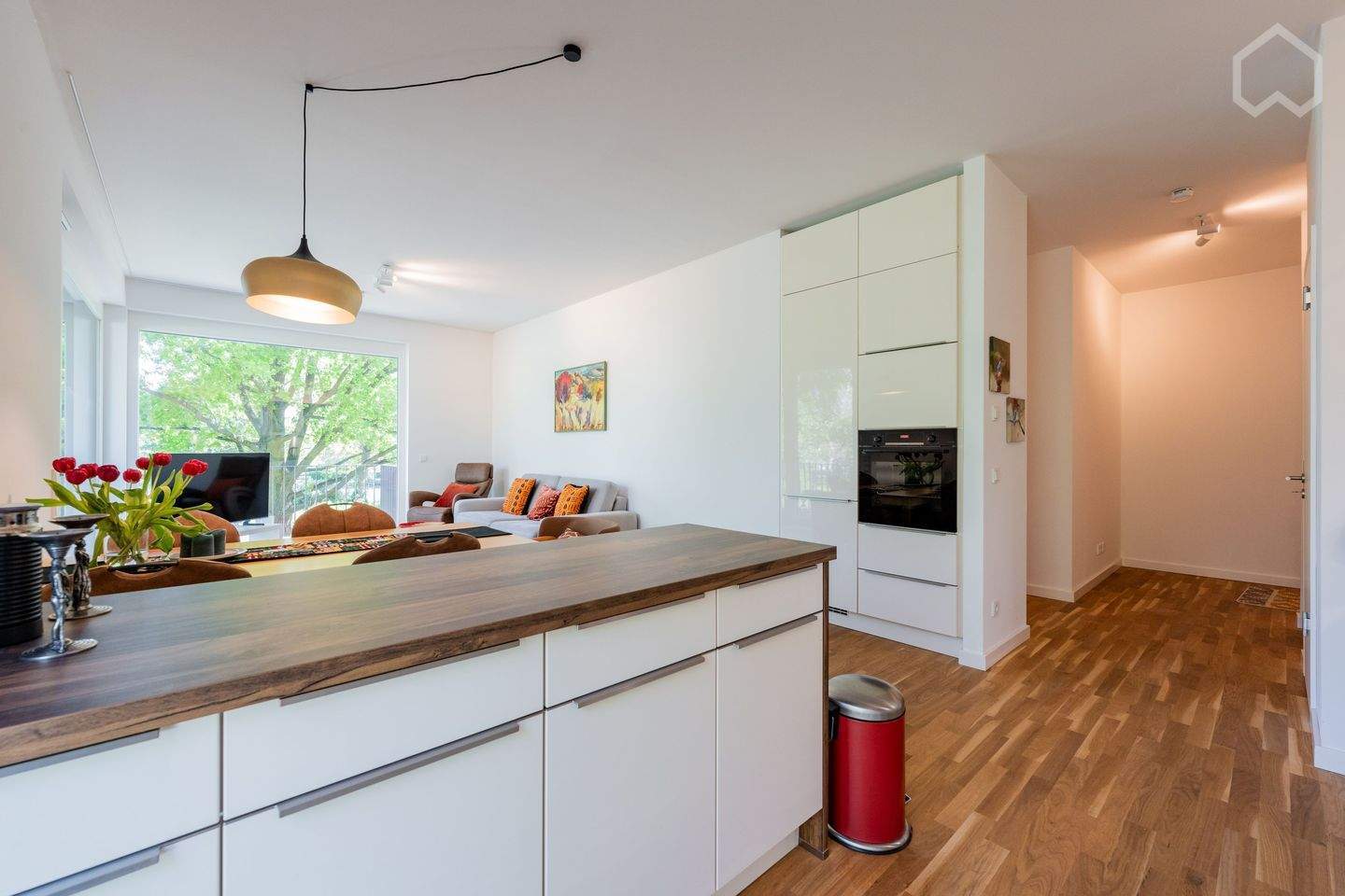 Neue und stilvolle Wohnung auf Zeit mit Blick auf die Alte Spree gegenüber der Baumgarteninsel - Photo 1