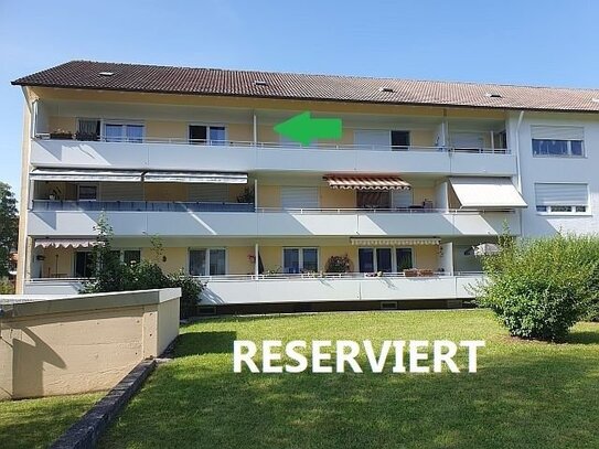 Bezugsfreie 3-ZKB WH mit TG-Stellplatz und Südbalkon • 87600 Kaufbeuren / Stadtteil Neugablonz Süd • keine Käuferprovis…