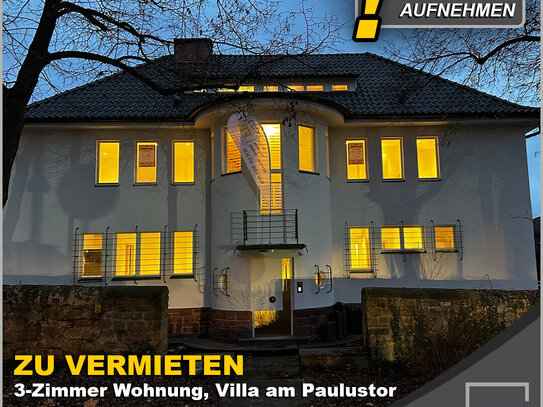 Villa am Paulustor: 3-Zimmer Wohnung | inkl. Einbauküche