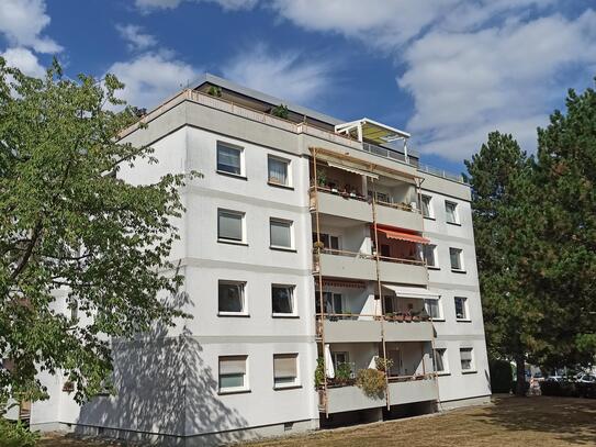 Geräumige 3-Zimmer Wohnung in ruhiger Lage mit Blick ins Grüne