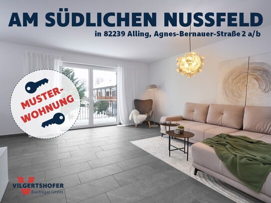 MUSTERWOHNUNG Perfekte Ausrichtung und idealer Grundriss: 3 Zimmer-Etagenwohnung mit Balkon