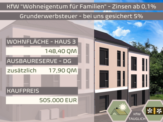 Reihenendhaus *Zentrum mit ca. 148 m² Wfl. +ca. 18 m² Reserve