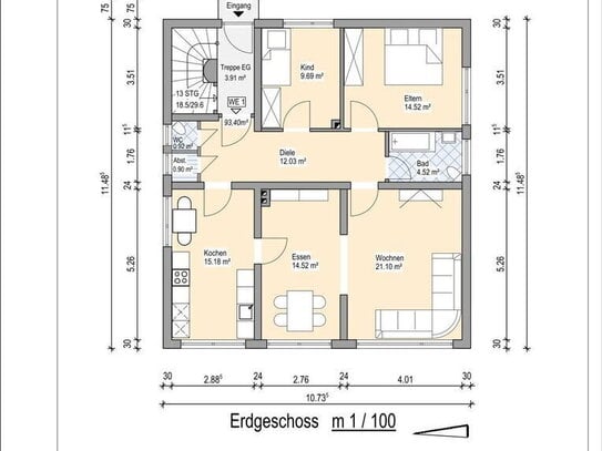 4-Zimmer Wohnung in zentraler Lage von Bendorf