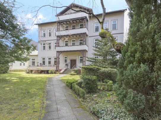 Bad Harzburg Mitten im Zentrum Wohnen auf einer Etage m. 4 Balkonen