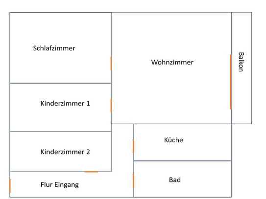 Saarbrücken, Eschberger Weg, 4 ZKBB, schöne Lage