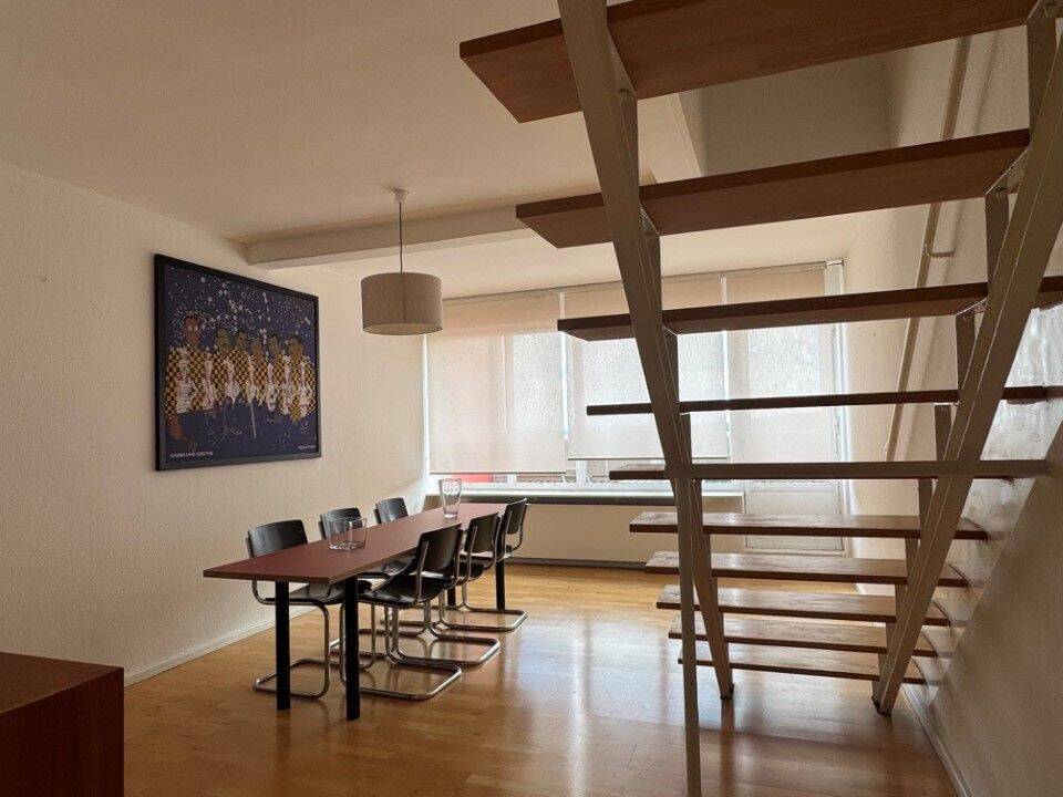 Möblierte Maisonettewohnung im Corbusierhaus! - Foto 1