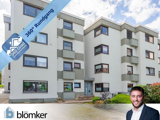 Blömker! Moderne 3,5-Zimmer Eigentumswohnung in familienfreundlicher Lage mit TG-Stellplatz!