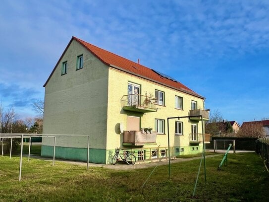 TOP sanierte 3-Raumwohnung mit modernem Bad, Garten und Garage in ruhiger Lage in Wolfen