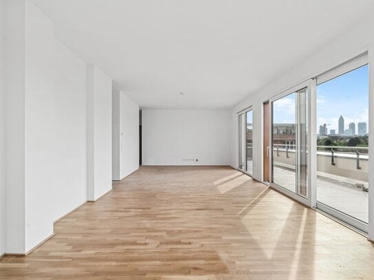 Neubau Erstbezug - 4-Zimmer-Penthousewohnung mit Dachterrasse und Skyline-Blick