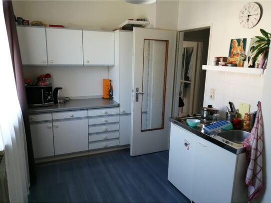 Renovierte 1-Zimmer-Wohnung mit Balkon und Einbauküche