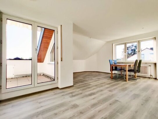 2 Zimmer.-Wohnung mit großer Süd-Loggia - nur 250 Meter fußläufig zum See