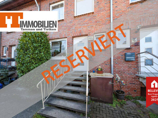 TT bietet an: Gemütliches Reihenmittelhaus in Wilhelmshaven - Zentral und dennoch idyllisch gelegen!