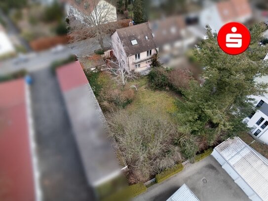 Wohnbaugrundstück in Nürnberg Ebensee für Einfamilienhaus oder Doppelhausbebauung